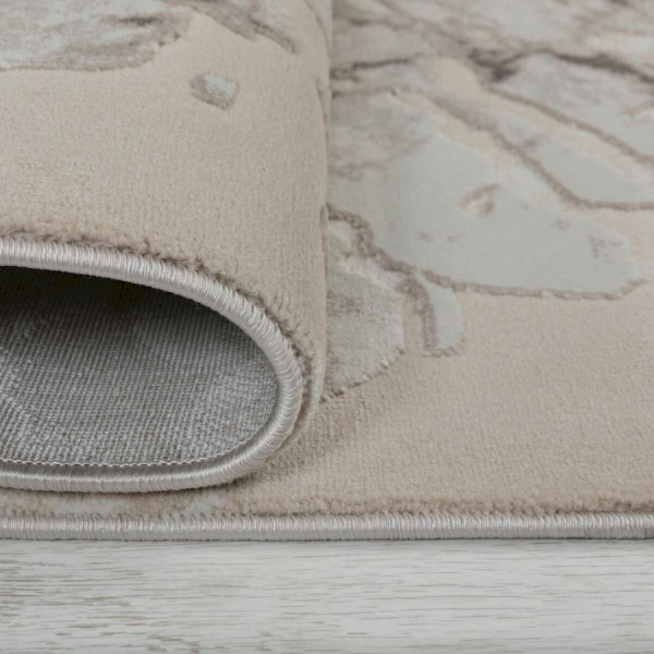 Турецкий прямоугольный ковёр  AA214A IVORY/L.BEIGE