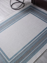 Российский прямоугольный ковёр S123 BLUE
