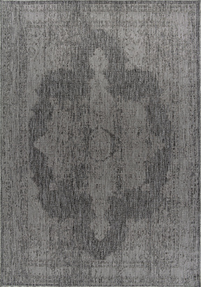 Российский прямоугольный ковёр s129 DARK GRAY