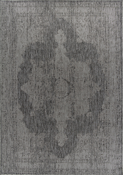 Российский прямоугольный ковёр s129 DARK GRAY