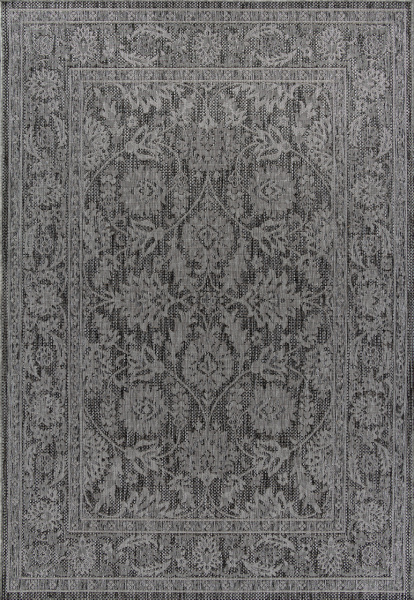 Российский прямоугольный ковёр S137 DARK GRAY