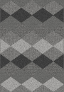 Российский прямоугольный ковёр S152 DARK GRAY