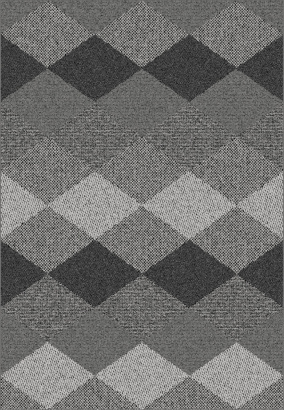 Российский прямоугольный ковёр S152 DARK GRAY