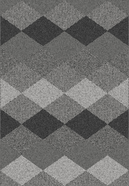 Российский прямоугольный ковёр S152 DARK GRAY