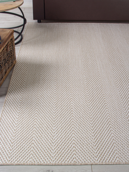 Российский прямоугольный ковёр S156 BEIGE