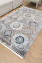 Турецкий прямоугольный ковёр 8808A BEIGE / GREY