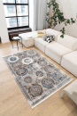 Турецкий прямоугольный ковёр 8808A BEIGE / GREY