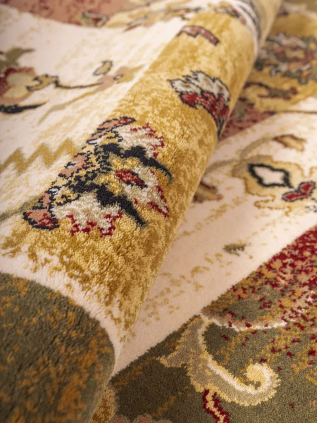 Монгольский прямоугольный ковёр 6A1566 003