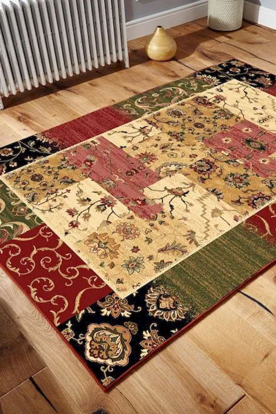 Монгольский прямоугольный ковёр 6A1566 003