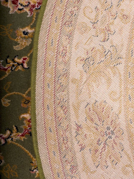 Монгольский круглый ковёр 6C2243 136