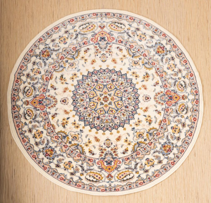 Монгольский круглый ковёр 6C1103 001