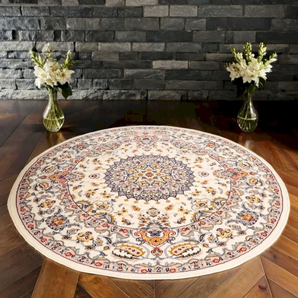 Монгольский круглый ковёр 6C1103 001