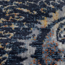 Турецкий прямоугольный ковёр  00109B BLUE/BLUE