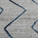 Турецкий прямоугольный ковёр  00542A L.GREY/L.BLUE