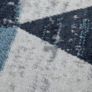 Турецкий прямоугольный ковёр  007989A L.GREY/L.BLUE
