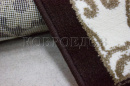 Турецкий прямоугольный ковёр 4008A, D.Brown/cream