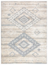 Турецкий прямоугольный ковёр 7733A  LT.GREY - WHITE