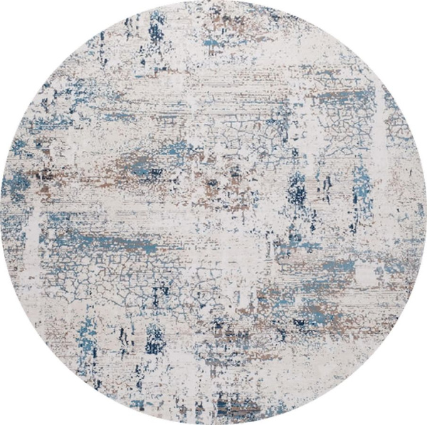 Российский круглый ковёр 27713-23318