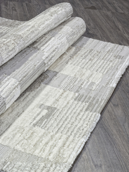 Турецкий прямоугольный ковёр 62038 070 BEIGE