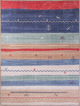 Турецкий прямоугольный ковёр AB791A MULTICOLOR