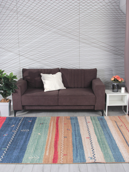 Турецкий прямоугольный ковёр AB791A MULTICOLOR