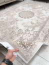 Турецкий прямоугольный ковёр PB02M LIGHT BEIGE
