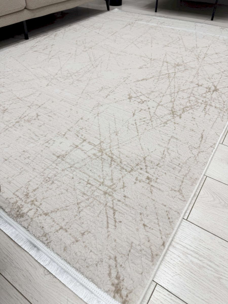 Турецкий прямоугольный ковёр RL60E WHITE