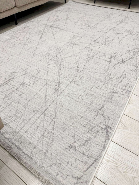 Турецкий прямоугольный ковёр RL60F WHITE
