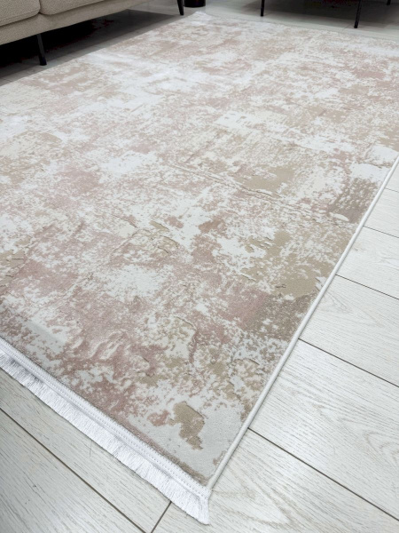 Турецкий прямоугольный ковёр TZ16F LIGHT BEIGE