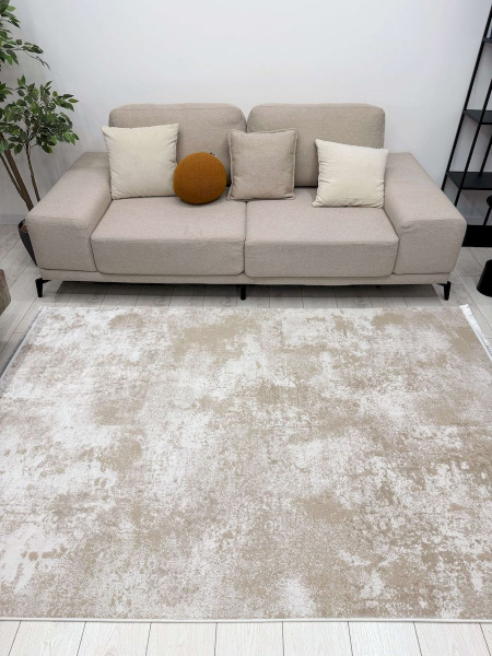 Турецкий прямоугольный ковёр UK97A BEIGE