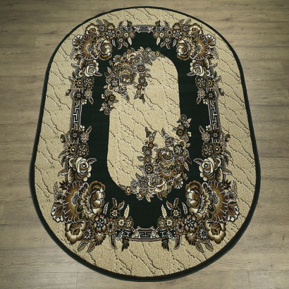 Российский овальный ковёр 15309-10262