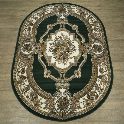 Российский овальный ковёр 15318-10262