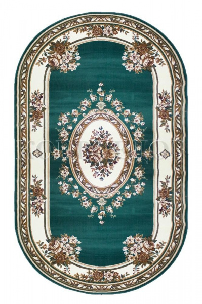 Российский овальный ковёр 15361-10266