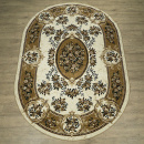 Российский овальный ковёр 15364-10212