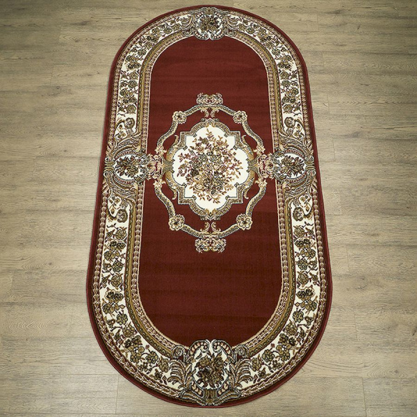 Российский овальный ковёр 15418-10362