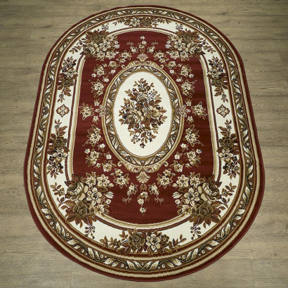 Российский овальный ковёр 15461-10366