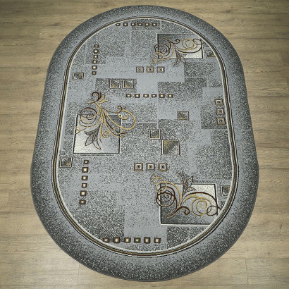 Российский овальный ковёр 15724-10746