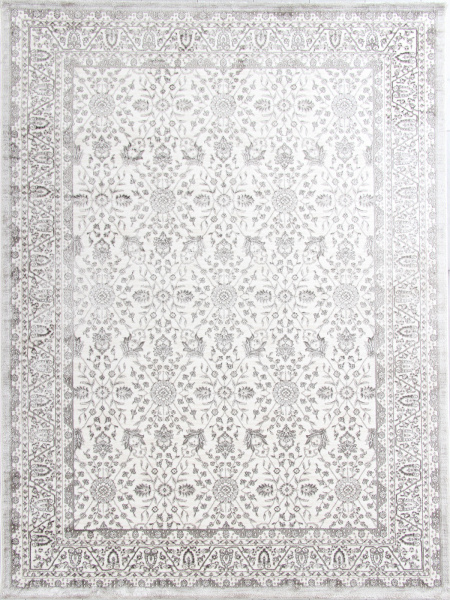 Турецкий прямоугольный ковёр 5258B S.WHITE / P.CREAM