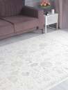 Турецкий прямоугольный ковёр 9308C S.WHITE / P.CREAM