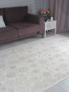Турецкий прямоугольный ковёр 9312A S.WHITE / P.LILAC