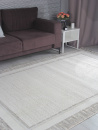 Турецкий прямоугольный ковёр 9317A S.WHITE / P.VIZON