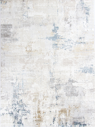 Турецкий прямоугольный ковёр 9320B S.WHITE / P.CREAM