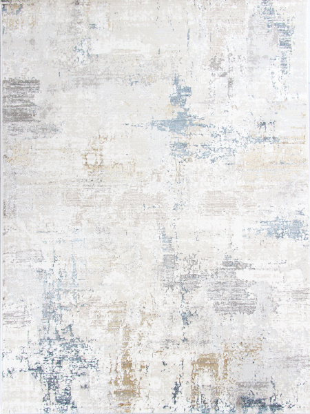 Турецкий прямоугольный ковёр 9320B S.WHITE / P.CREAM