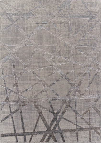 Российский прямоугольный ковёр F478 GRAY-BEIGE