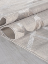 Российский прямоугольный ковёр F478 GRAY-BEIGE