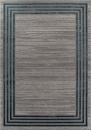 Российский прямоугольный ковёр F513 GRAY-BLUE