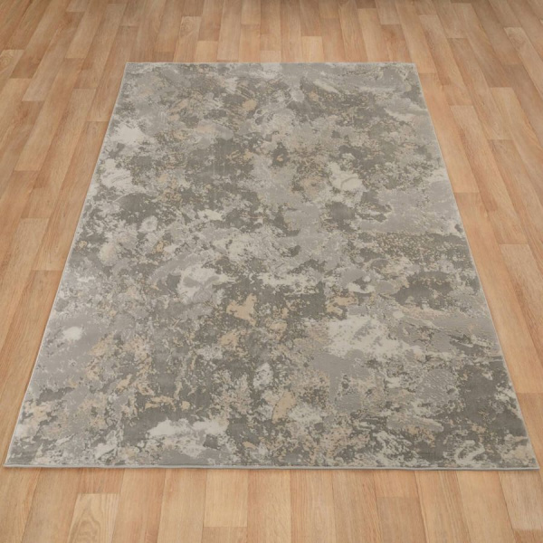 Турецкий прямоугольный ковёр  5468 GREY/GREY