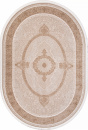 Турецкий овальный ковёр SI030B BROWN / BROWN