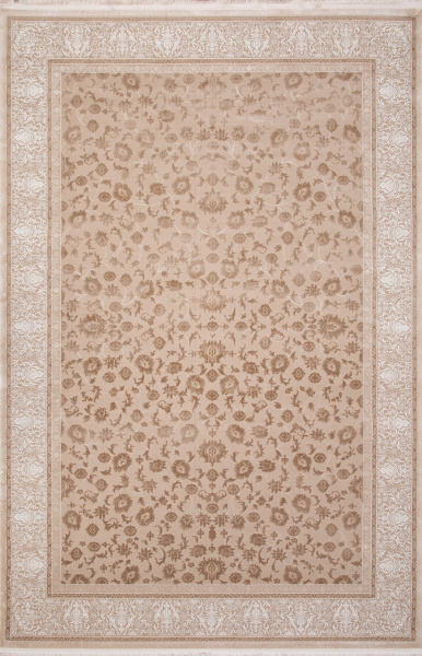 Турецкий прямоугольный ковёр SI040A BROWN / BROWN