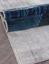 Российский прямоугольный ковёр D826 GRAY-BLUE
